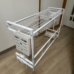 水切りラック スリムシンク上の画像