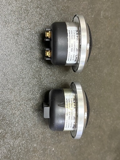 ALPINE DLX-FT17S(ミッドウーファー、ネットワーク)、DLX-F30T