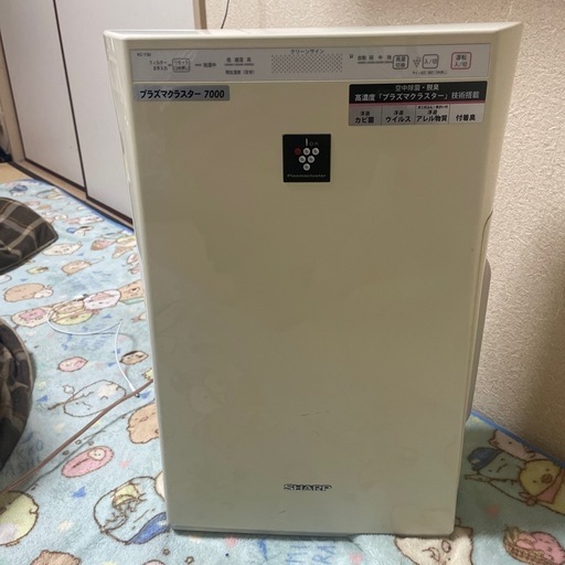 プラズマクラスター空気清浄機　加湿器