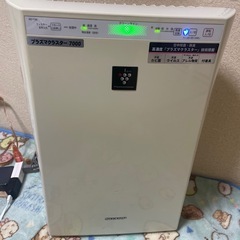 プラズマクラスター空気清浄機　加湿器の画像