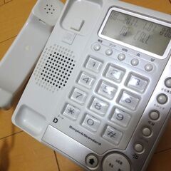 Kashimura カシムラ 留守番電話機 ナンバーディスプレイ対応 シンプルフォン SS-05の画像