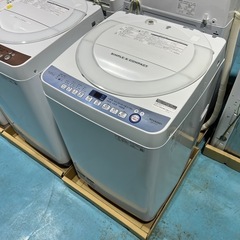 【🌟美品リユース🌟】SHARP 全自動洗濯機 ES-T711 7kgの画像