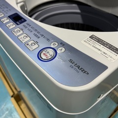 【🌟美品リユース🌟】SHARP 全自動洗濯機 ES-T711 7kgの画像