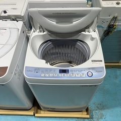【🌟美品リユース🌟】SHARP 全自動洗濯機 ES-T711 7kgの画像