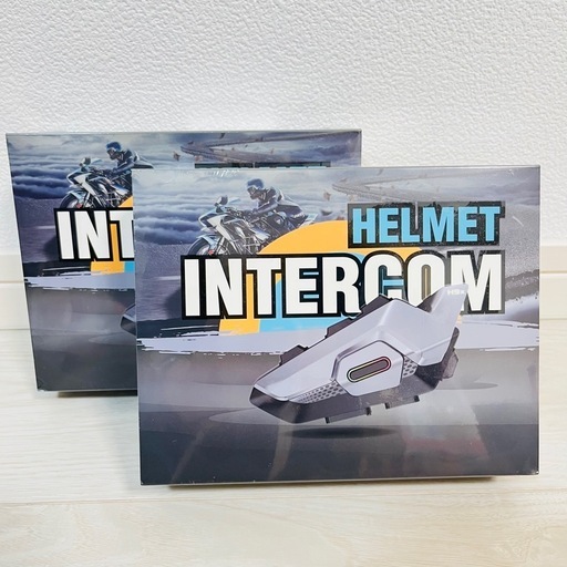 2台セット バイクインカム 8人同時通話 防水 インカム バイク用