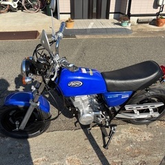 HONDA エイプ50】AC16 4スト　大人カスタム　ローダウ...