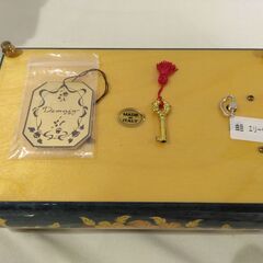 イタリア製オルゴール付宝石箱の画像