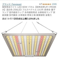 Fanxieast 植物育成ライト LED 60W パネル