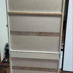 約300冊収納可能漫画棚2つ　高さ180横幅60奥行き16.7の画像