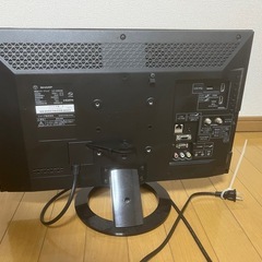 ［受け渡し予定者確定］2016年製SHARP 液晶カラーテレビの画像