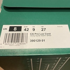 スニーカー PUMA プーマ CA PRO LUX コード スニーカーの画像