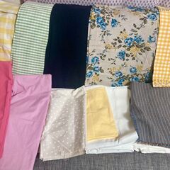 【未使用含む】マルチクロス、布地いろいろ