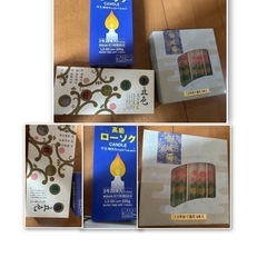 ローソク3点セット（○）の画像