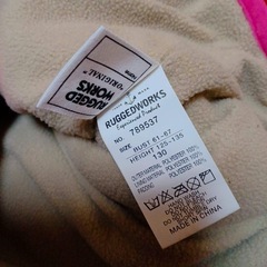 （130サイズ）RUGGED WORKS ラゲッジワークス いちご アウター ジャンパー の画像