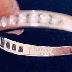 激安　ティファニー　　計.60ct ダイヤモンド　リング　１０号　０.３９ct ９０万円の画像