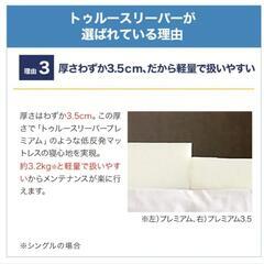 トゥルースリーパーマットレス(シングル)最終大幅値下げ❗この価格で売れなければ廃棄します。の画像