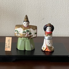 立ち雛　置物