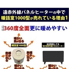 アールシーエス(RCS) 暖話室1000型 ベージュ DAN1000-R16の画像