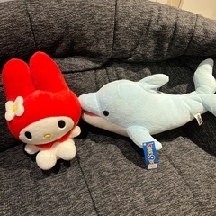 マイメロディ　イルカ　ぬいぐるみ