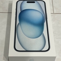 iPhone15 128GB ブルー　新品未使用　決まりました