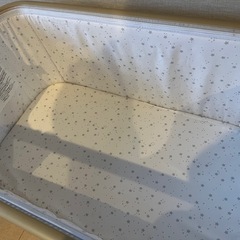 値下げ！美品！HZDMJ ベビーベッドの画像