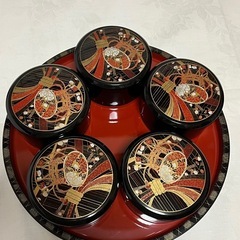 ちらし寿司パーティ用 椀 蓋付き器　寿司桶　セット