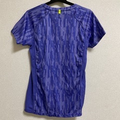 新品　ミズノ 紫 スポーツウェア　Tシャツ　レディース　Mの画像