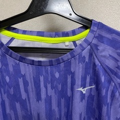 新品　ミズノ 紫 スポーツウェア　Tシャツ　レディース　Mの画像