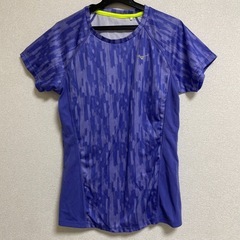 新品　ミズノ 紫 スポーツウェア　Tシャツ　レディース　M