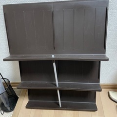 3段シューズラックの画像