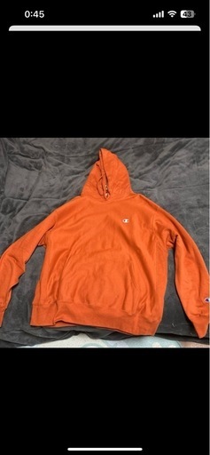 Champion Reverse Weave パーカー XL オレンジ