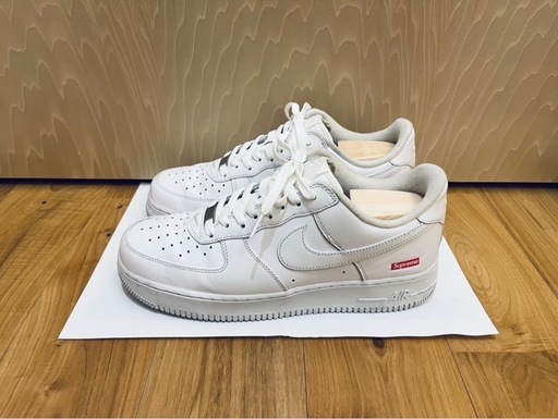 ［値下げ］NIKE エアフォース1 27.5 supreme