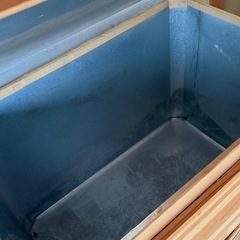 昔のお茶箱の画像