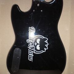 【受付終了】バッドばつ丸 ブロンコ べース Squier by Fender BADZ-MARU BRONCO BASSの画像