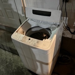 【訳あり】洗濯機 5キロの画像