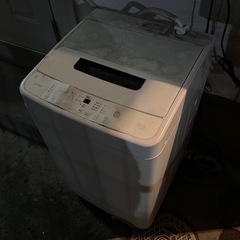 【訳あり】洗濯機 5キロ