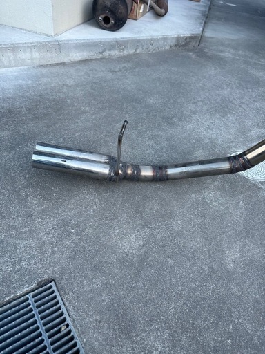 Iさん専用L700ミラ　ダイハツ　ワンオフ　マフラー ダイハツ ミラl700 ミラジーノ ワンオフマフラー