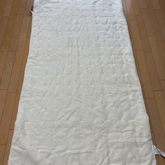 【無印良品】ムレにくいあたたかファイバー厚手敷パッド・Ｓ(アイボリー)