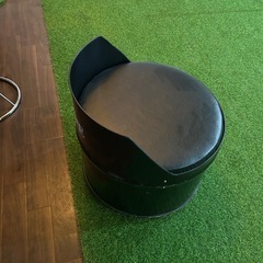 ドラム缶イス　　