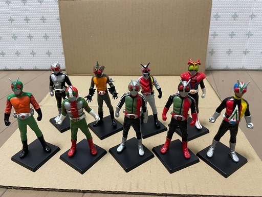 新品 HG仮面ライダー20 栄光の9人ライダー編 全9種 & ブラック3種