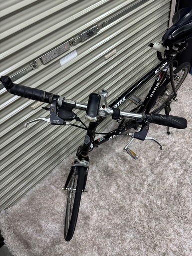 GIOS MIGNON 20インチ自転車 ミニベロ ブラック ジオス ミグノン タイヤ新品交換済