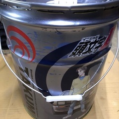 イニシャルD 空ペール缶 ステッカーTAKUMIオイル 頭文字D の画像