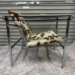 ル・コルビジェ IDC大塚家具 スリングチェア LC1 ハラコ リプロダクトの画像