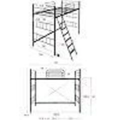 ロフトベッドの画像