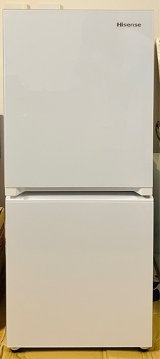 ハイセンス 2ドア冷凍冷蔵庫　HR-G13A-W（2019年製）