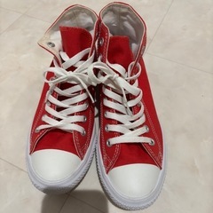 【ほぼ未使用】CONVERSE ハイカットスニーカー 25.0