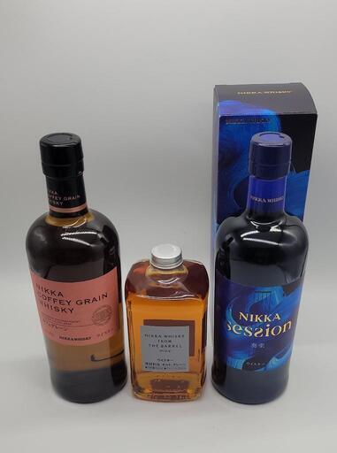 【終了】【定価1万3400円/お値下げバラ売り不可】ニッカウヰスキー 3種セット 新品未開封