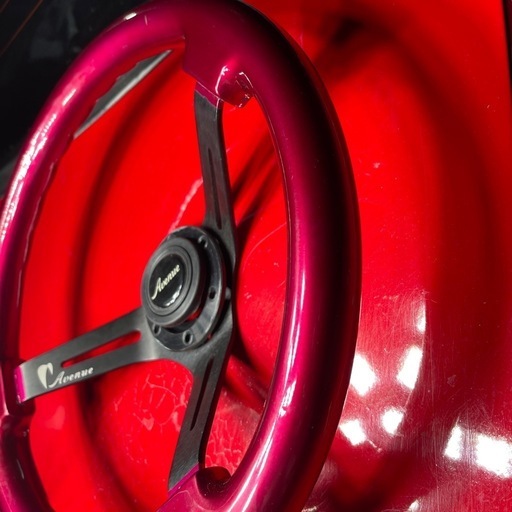 Avenue ステアリング Avenue ステアリングホイール ディープコーン 35