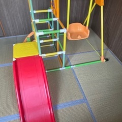 【譲り先決まりました】アンパンマンジャングルジム(破損あり)