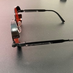 500円セール　サングラス　⭕️型レッド⭕️の画像